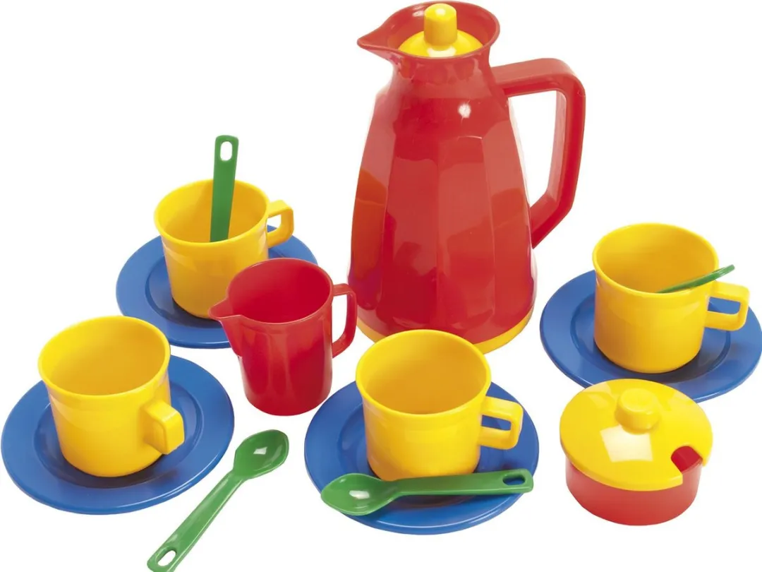 Dantoy Serviesset 17-delig Multicolor