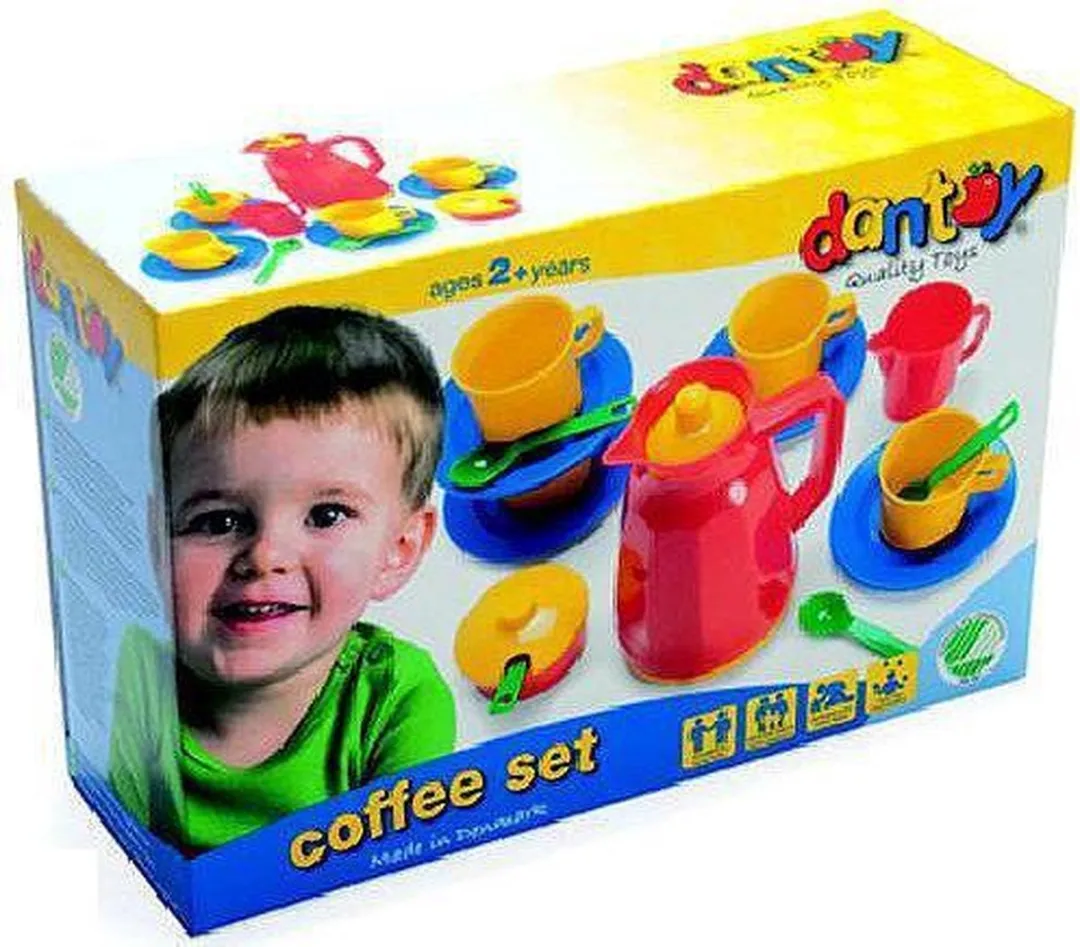 Dantoy Serviesset 17-delig Multicolor