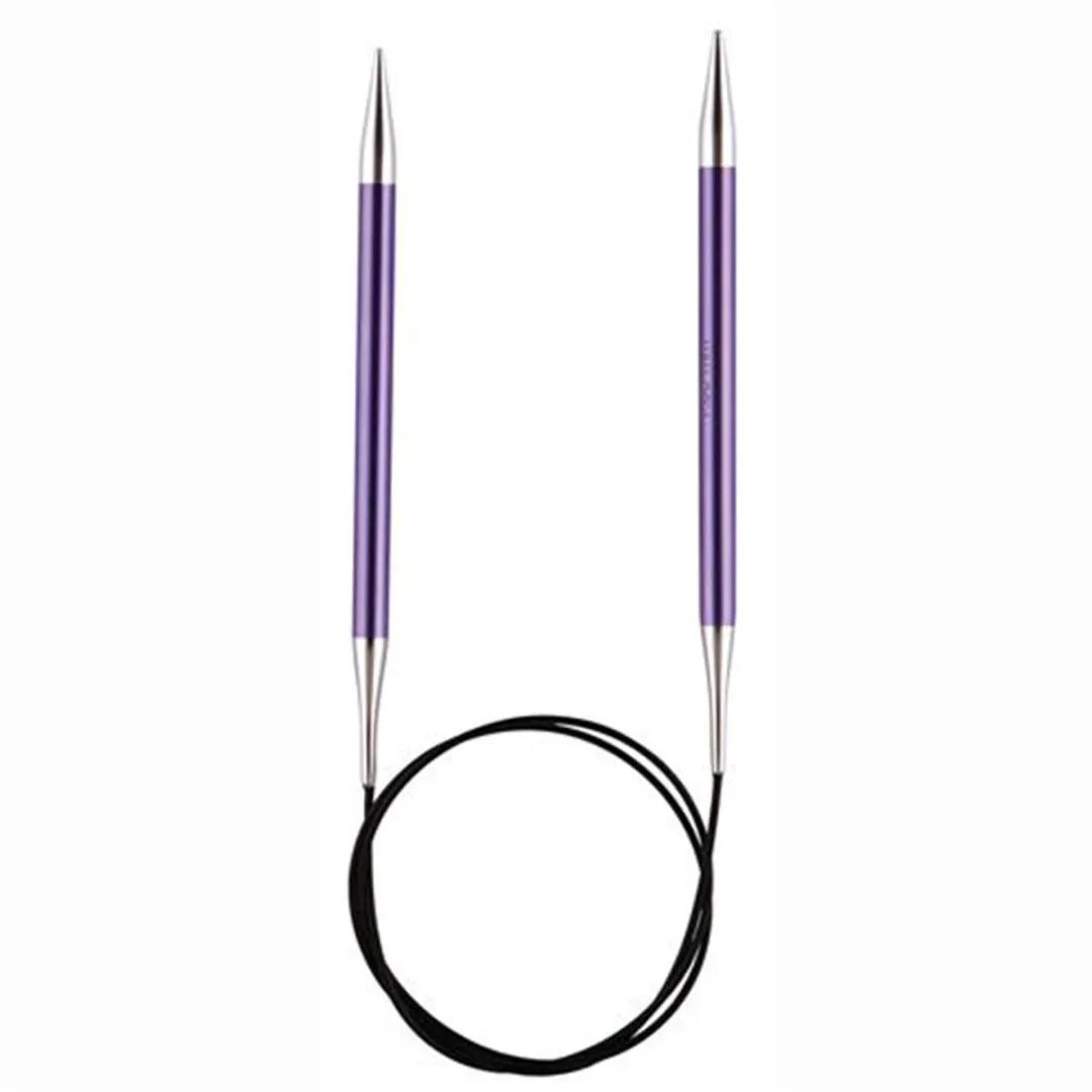 KnitPro Zing Rondbreinaalden 60cm 3.75mm - Multikleur