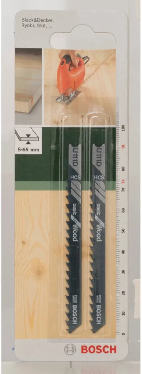 Bosch HCS U 111 D Basic Decoupeerzaagbladen