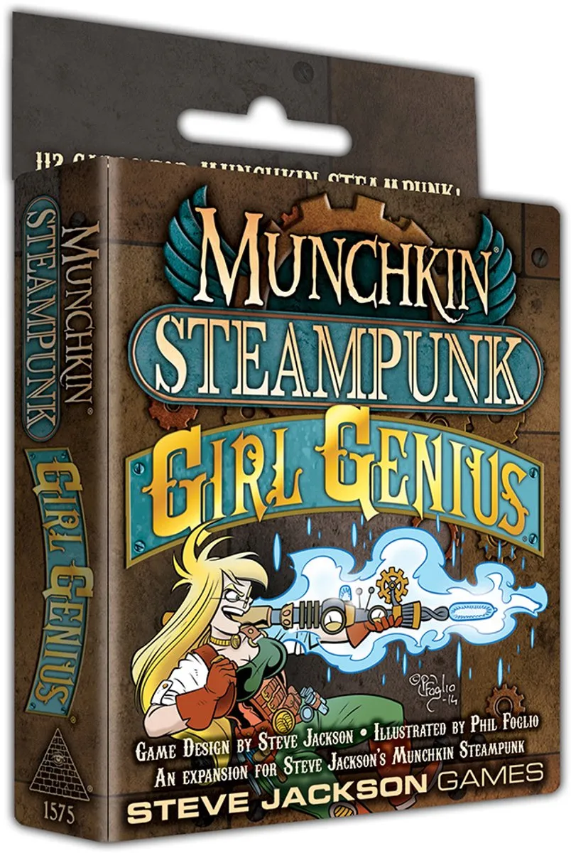 Steve Jackson Games Munchkin Steampunk Girl Genius - Kaartspel Uitbreiding