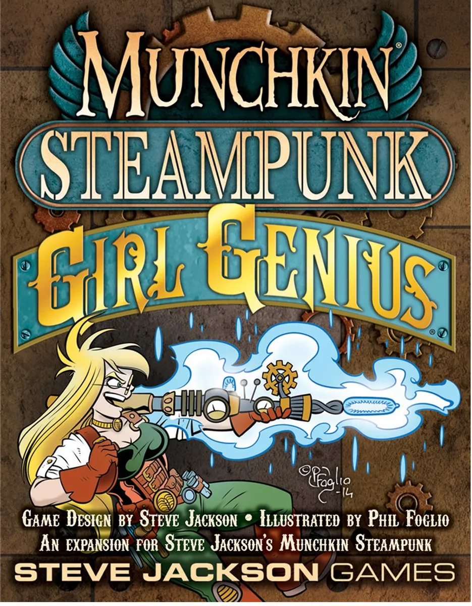 Steve Jackson Games Munchkin Steampunk Girl Genius - Kaartspel Uitbreiding