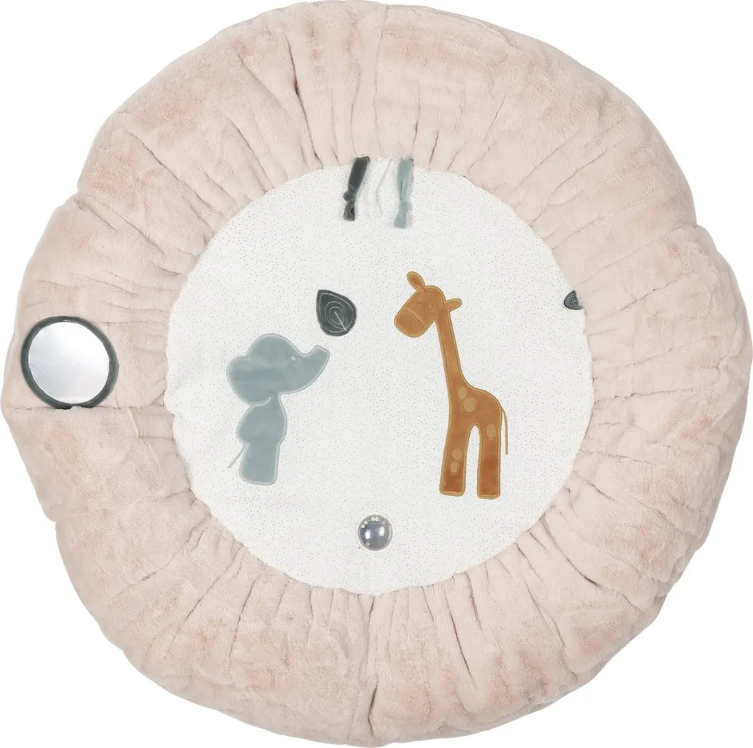 Nattou Axel en Luna Speelkleed Rond 90cm - Beige