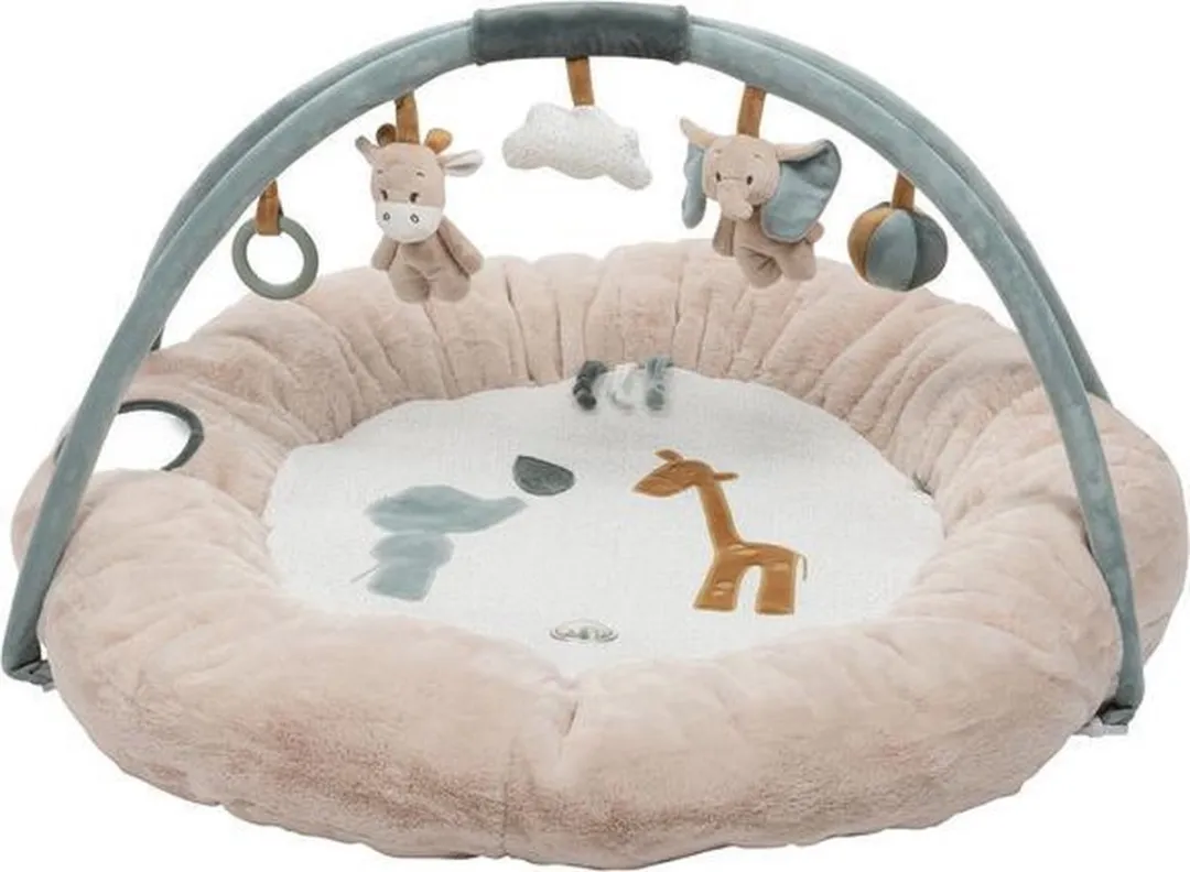 Nattou Axel en Luna Speelkleed Rond 90cm