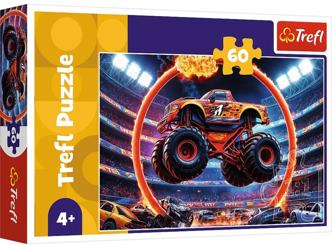 Trefl Monster Truck Puzzel 7060 Stuks
