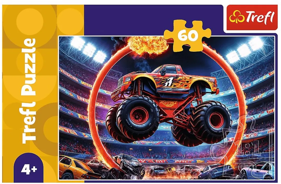 Trefl Monster Truck Puzzel 7060 Stuks - Multicolor
