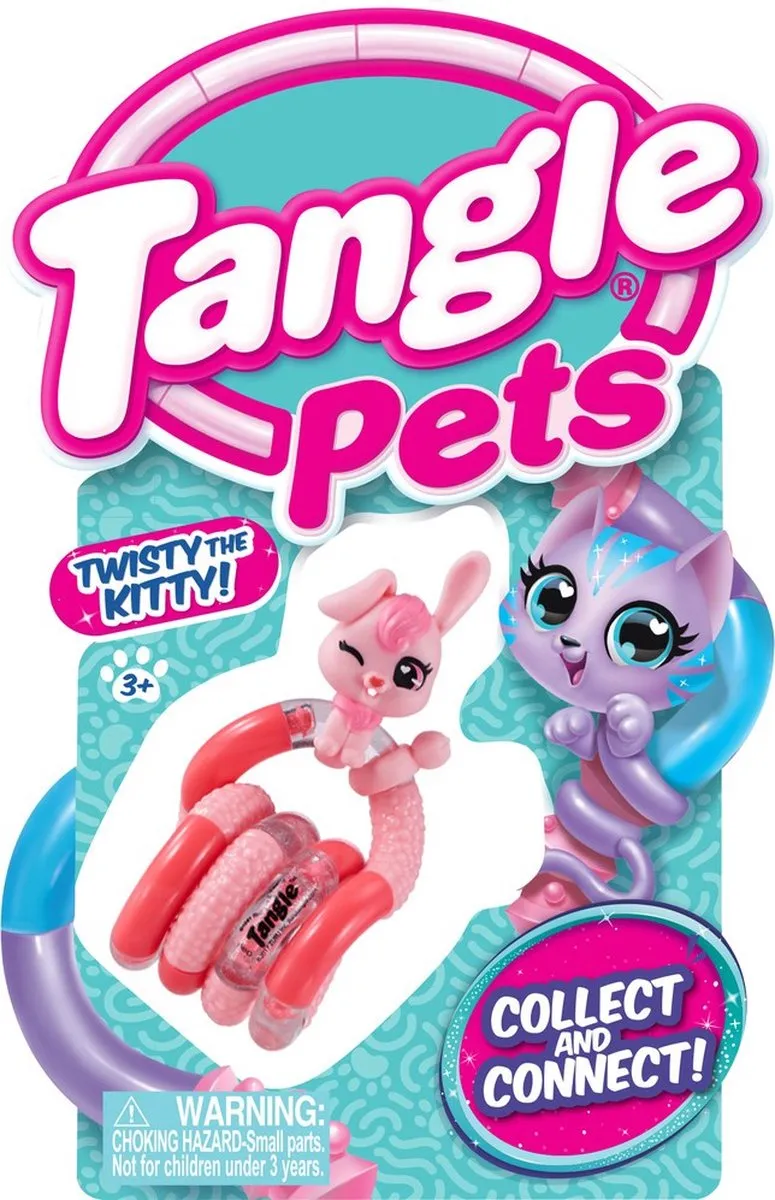 Tangle Jr. Pets Bendy the Bunny Fidget Toy