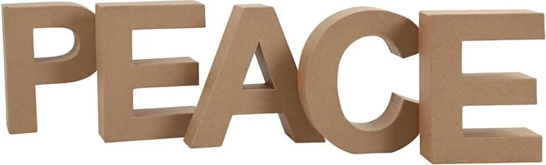 Creativ Company Papier-Maché Peace Multicolor