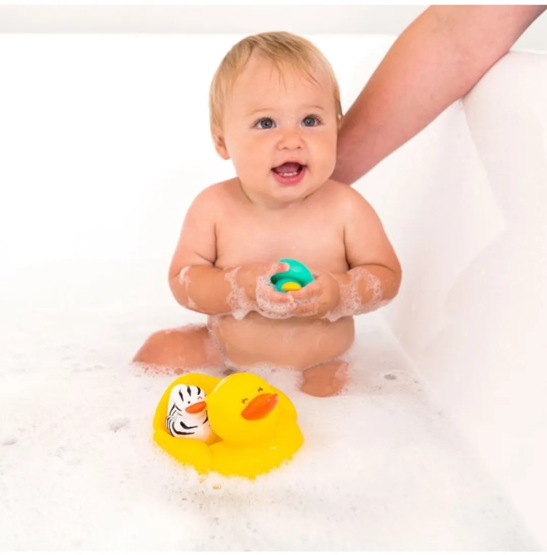 Infantino Bath Duck 'n Family - 4 Kleuren