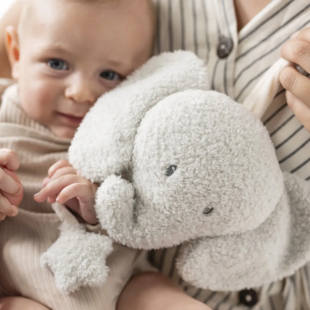 Nattou Teddy Muziekknuffel Olifant 20cm - Grijs