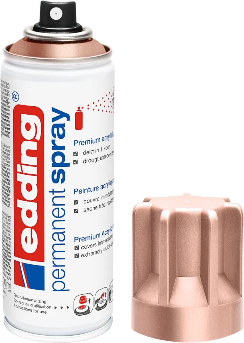 edding 5200 Spuitverf Roze Goud Mat