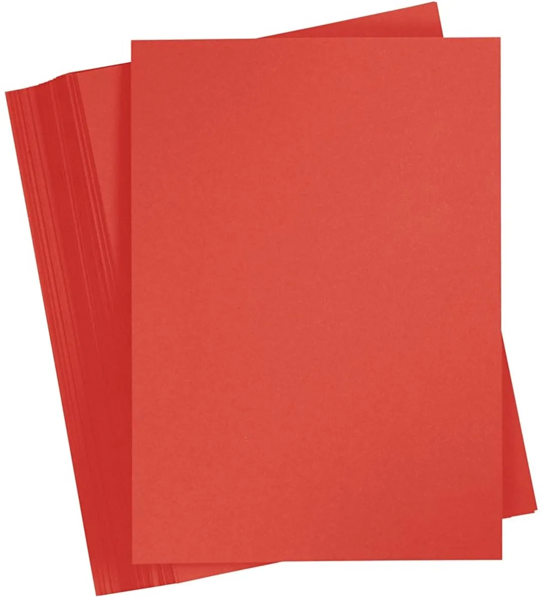 Creativ Company Rood A4 Karton 180g - 100 Vellen