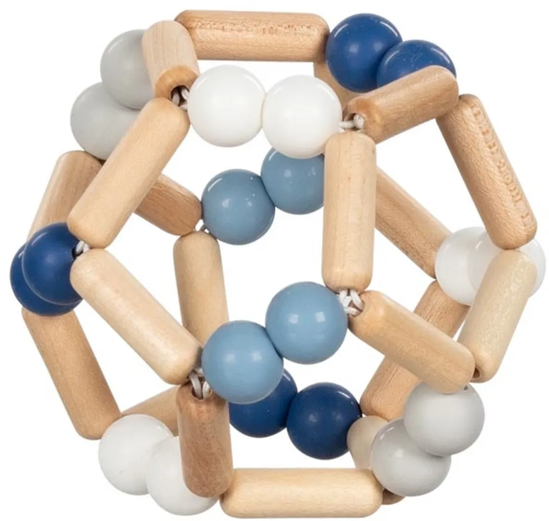 Goki Baby Bijtring BAL Blauw Ø8,5cm