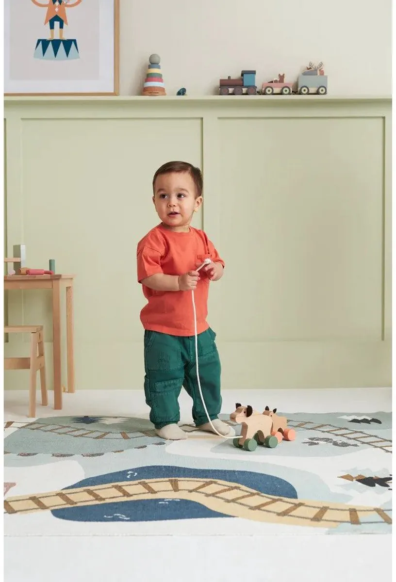 Kids Concept Trekdier Eland Edvin - Hout