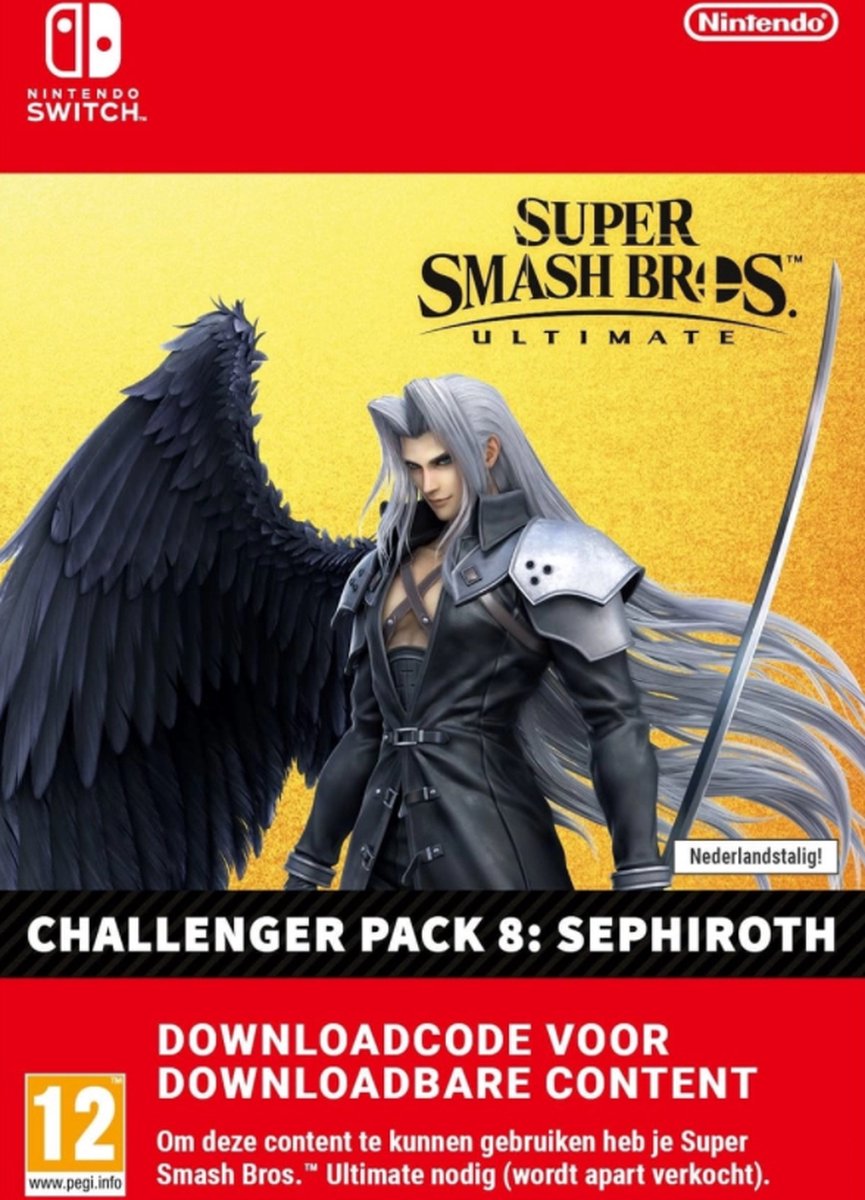 Super Smash Bros. Ultimate Challenger Pack 8: Sephiroth from FINAL FANTASY VII