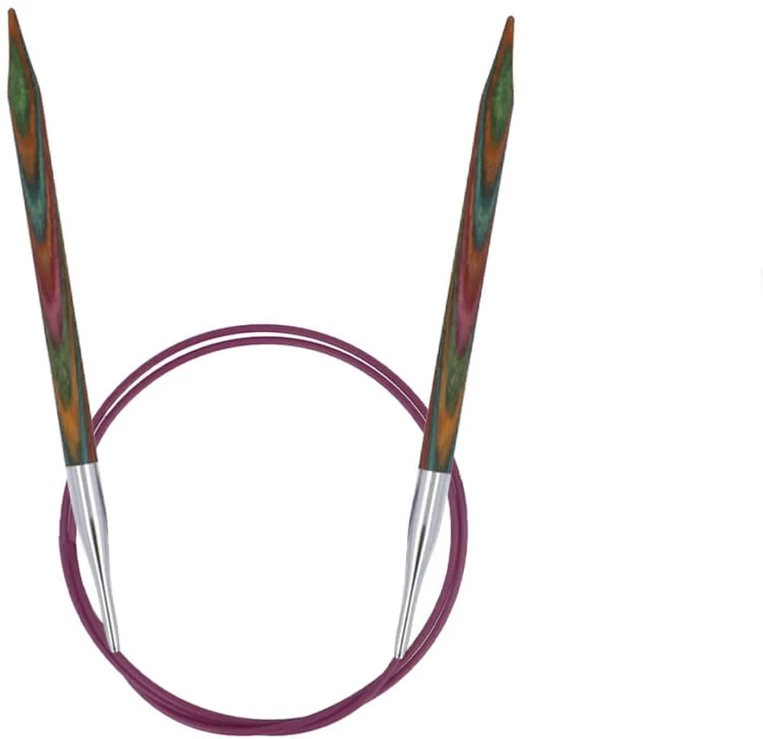 KnitPro Symfonie Rondbreinaalden 150cm 6.50mm - Multikleur
