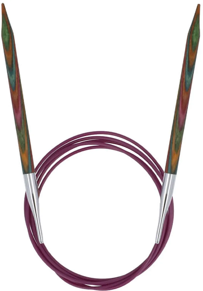 KnitPro Symfonie Rondbreinaalden 150cm 6.50mm - Multikleur