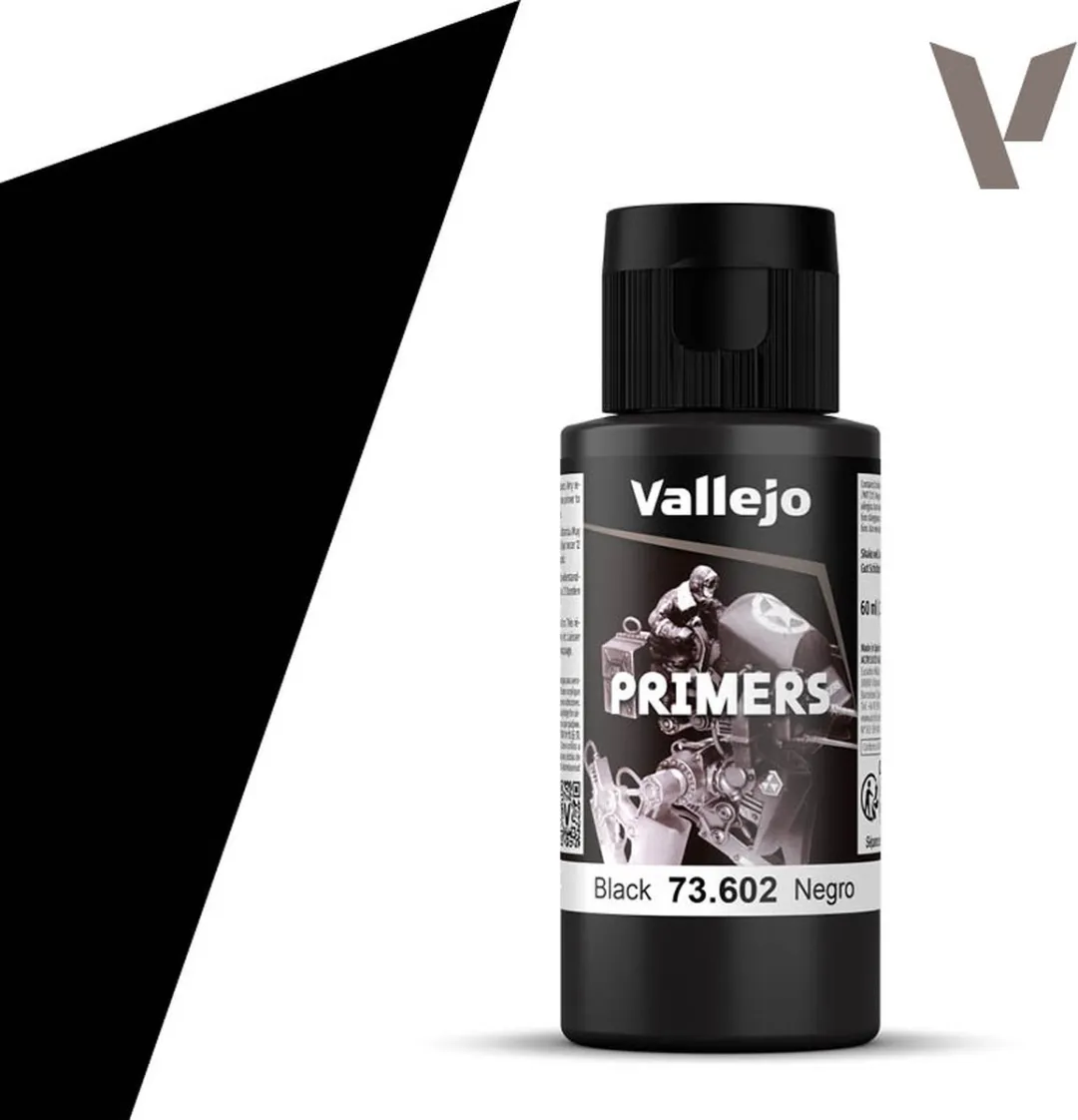 Vallejo Hobbyverf Acryl 73602 Zwart 60ml