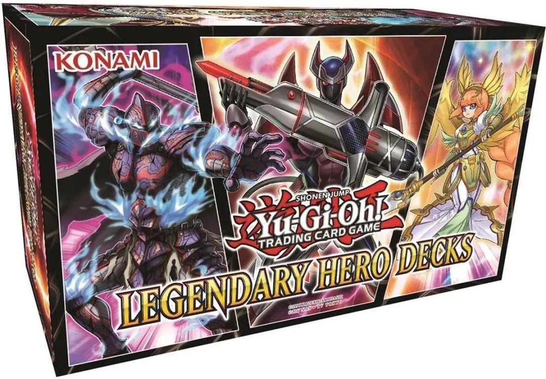 Yu-Gi-Oh! Legendary Hero Decks Collectors Box