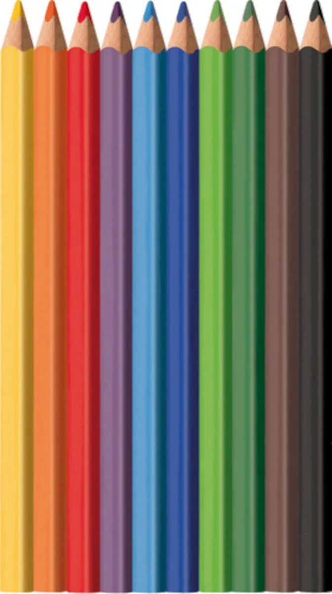 Eberhard Faber Colori EF-511409 Kleurpotloden - 10 Stuks - Jumbo