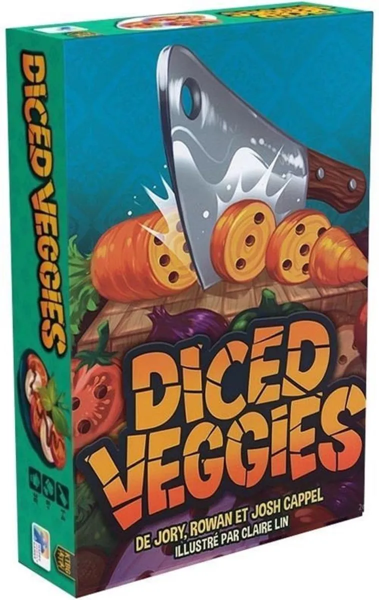 Happy Meeple Diced Veggies - HMG-2422 - Frans - 35 Dices & 44 Recepten