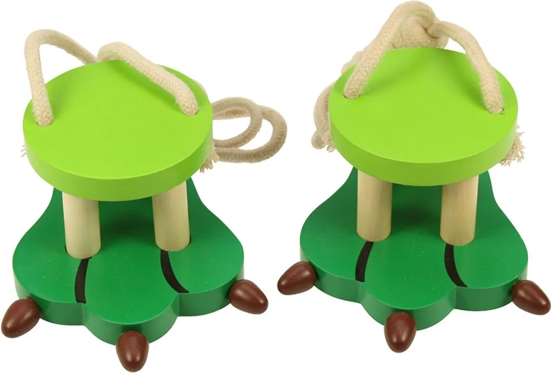BIGJIGS Houten Loopklossen Krokodil BJ868