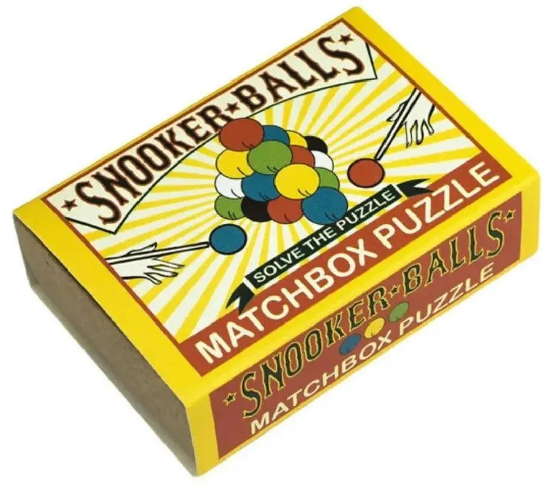 Matchbox Puzzel Snooker Balls Breinbreker