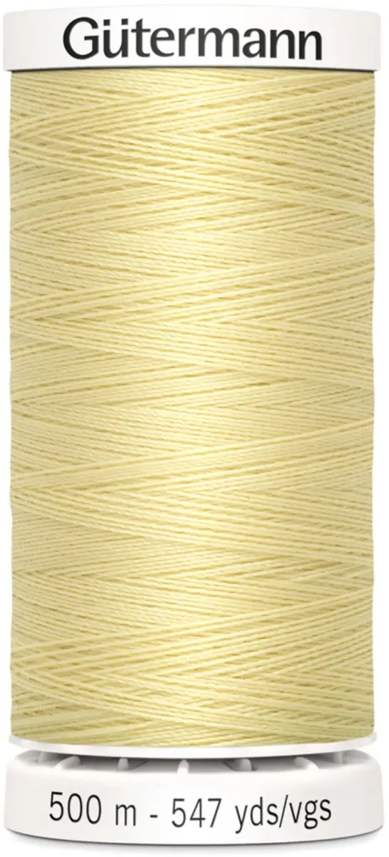 Gutermann Polyester Naaigaren 500m - Geel