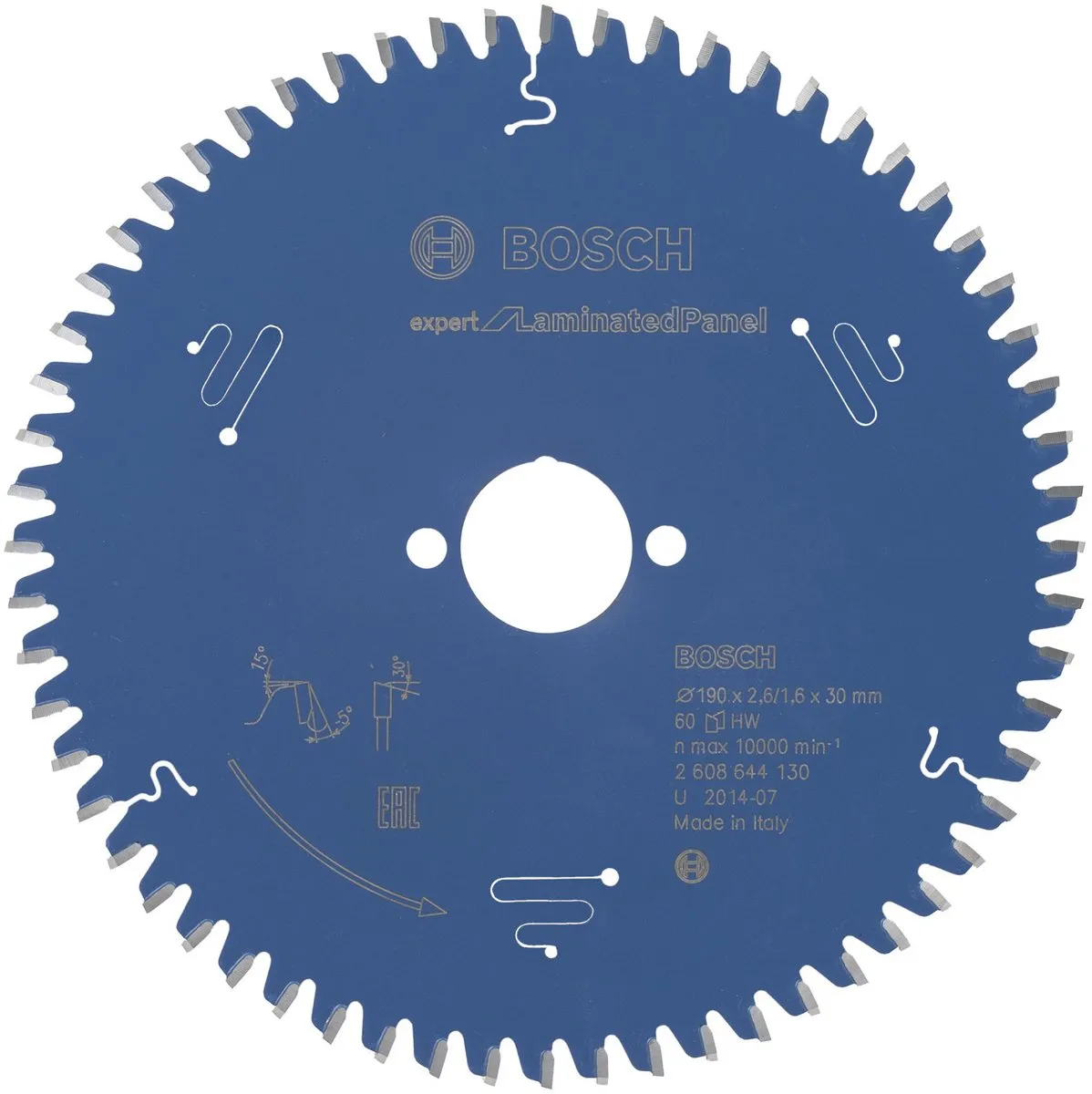 Bosch Expert for Wood Cirkelzaagblad 184mm - 56 Tanden - 16mm As