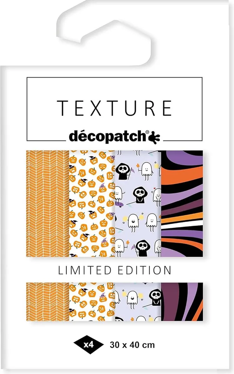 Decopatch Texture Papier Halloween Limited Edition