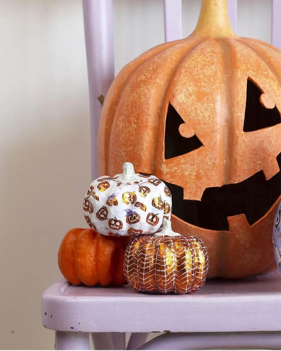 Decopatch Texture Papier Halloween Limited Edition - 4 Stuks A3