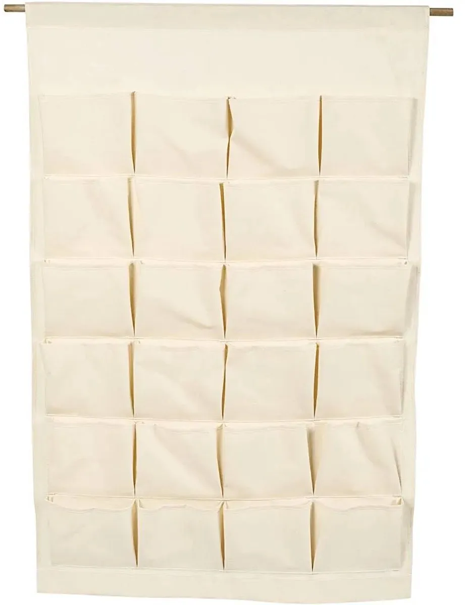 Creativ Company Hangende Organizer 60x93cm - 24 Vakken Multicolor