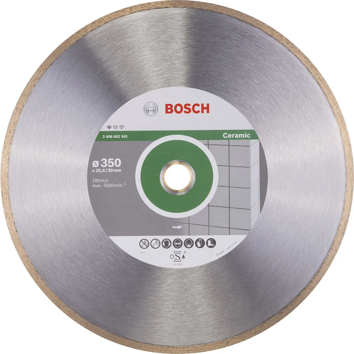 Bosch Diamantdoorslijpschijf Standard 350mm