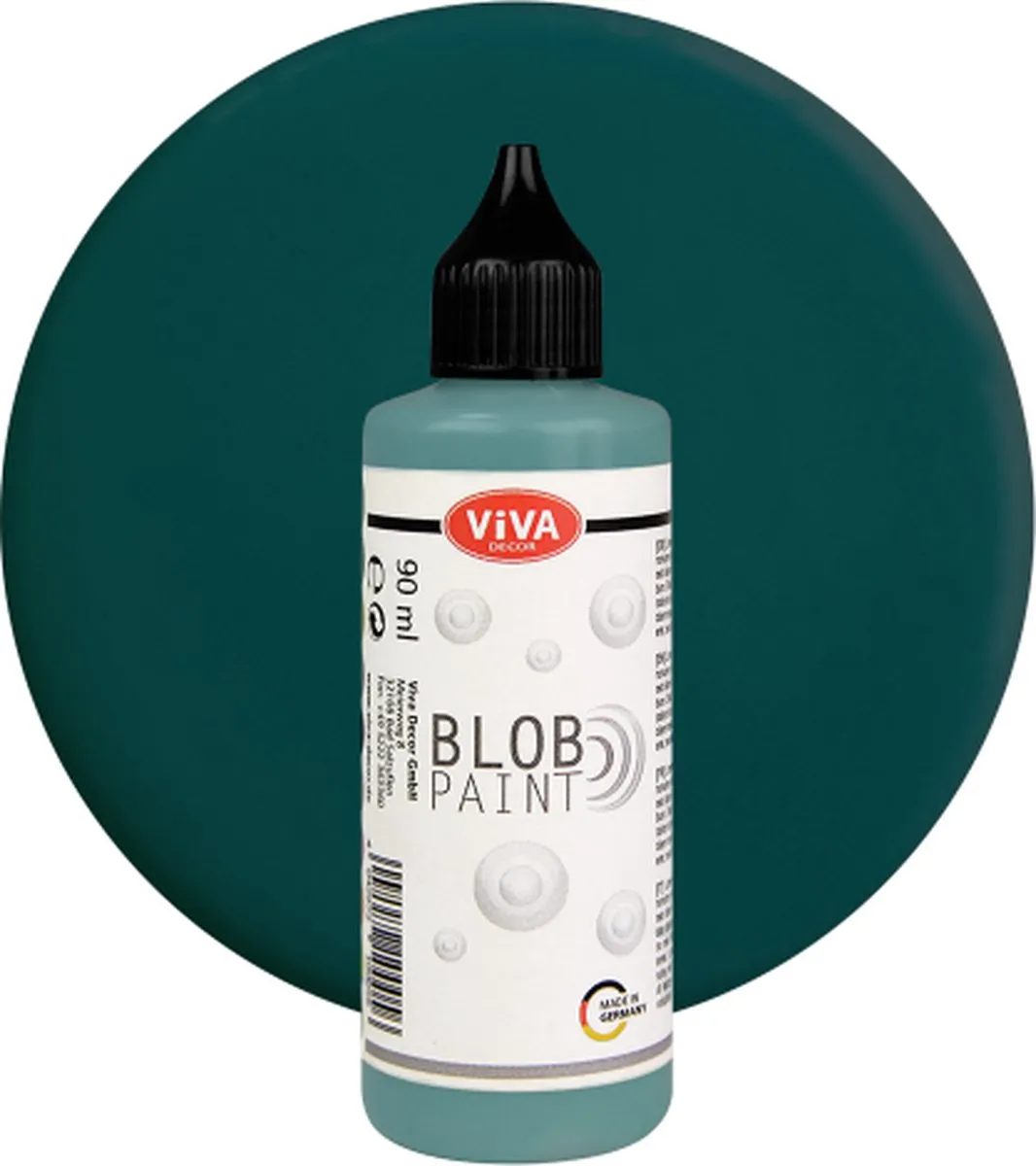 Viva Decor Blob Paint 90ml - Petrol