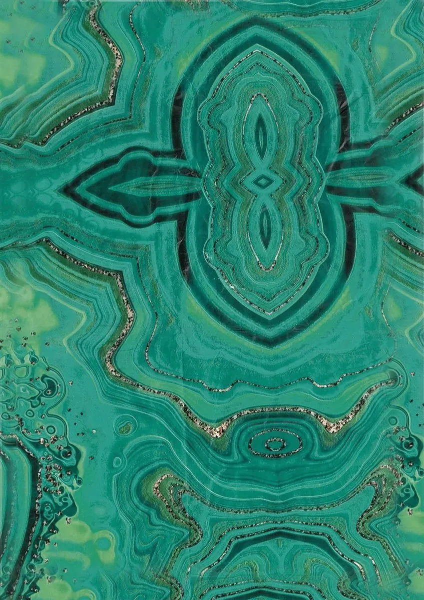 Decopatch Papier A3 - 1 Stuk - Emerald Groen