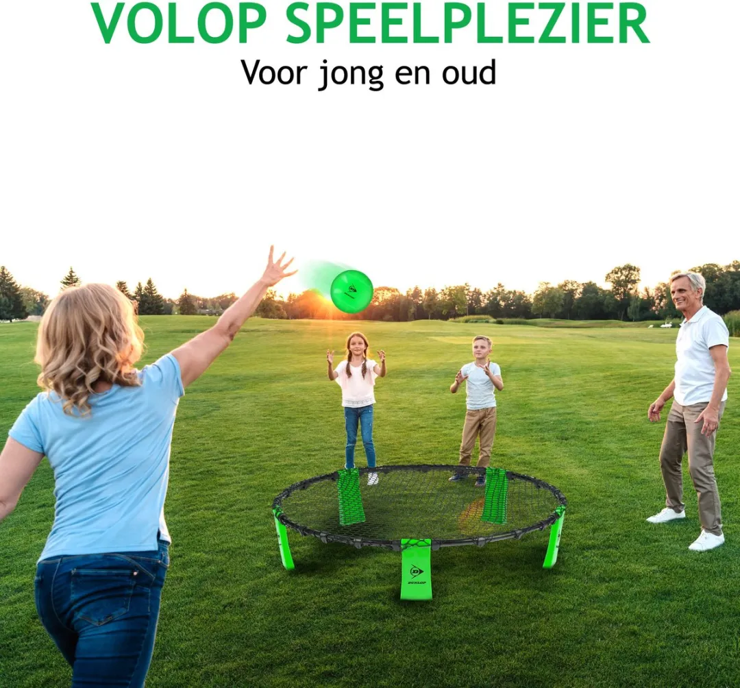 Dunlop Spyderball - 90x20cm - Max. 4 Spelers - Groen - afbeelding 6 van 6