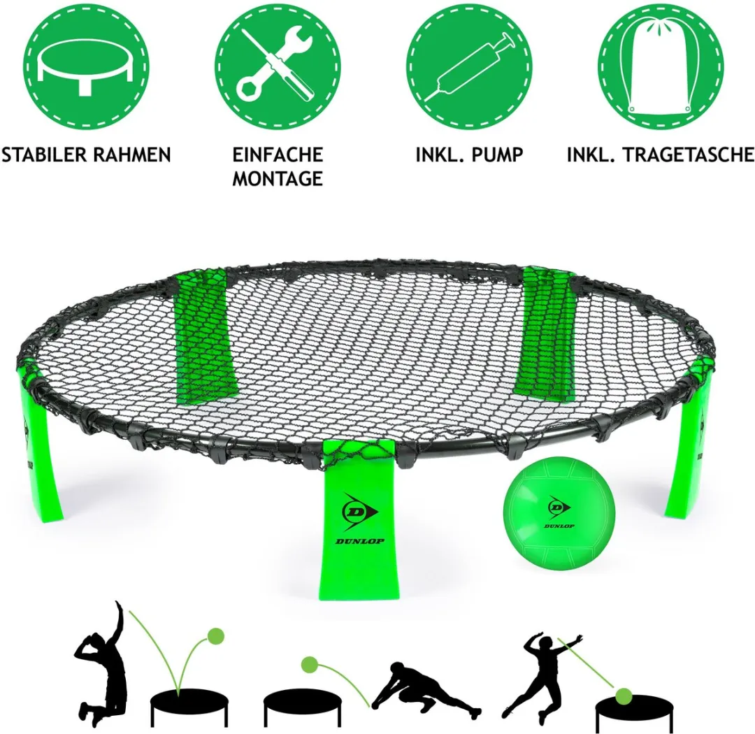 Dunlop Spyderball - 90x20cm - Max. 4 Spelers - Groen