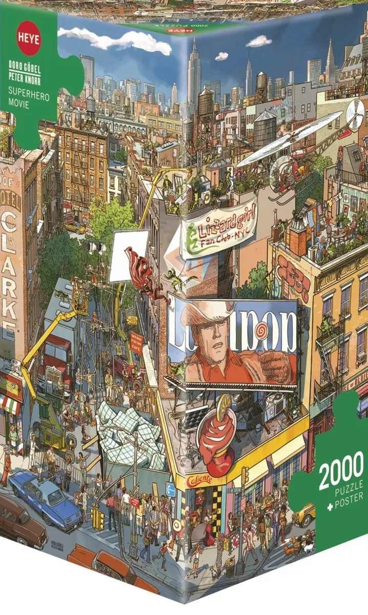 Heye Superhero Movie Puzzel 2000 Stuks