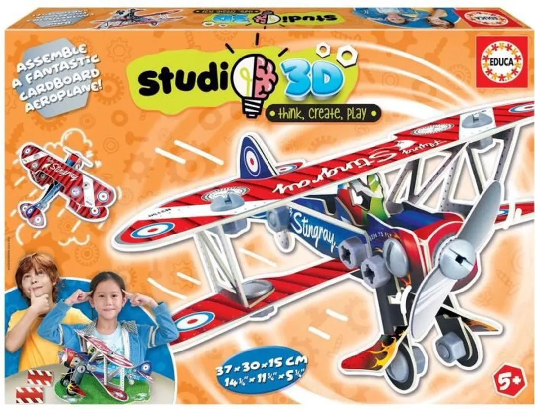Educa Studio 3D Modelvliegtuig