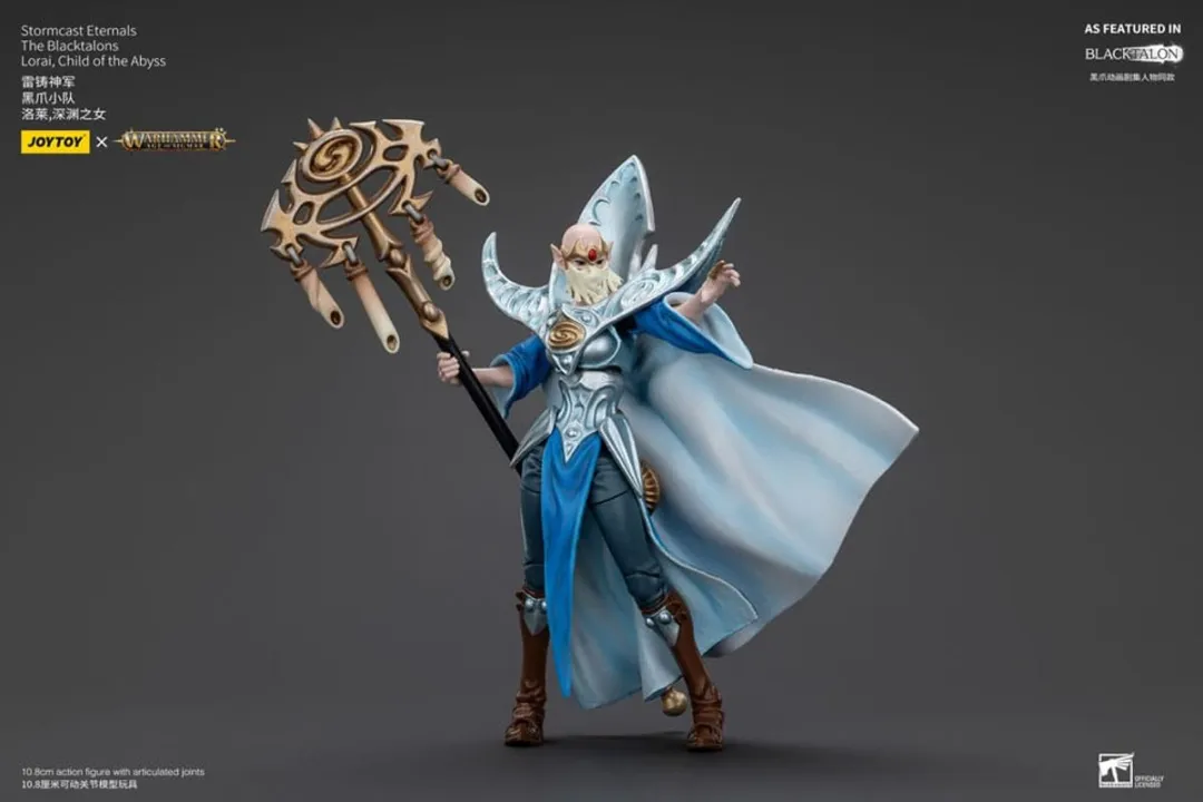 Joy Toy Warhammer Age of Sigmar Stormcast Eternals The Blacktalons Lorai - 20cm Action Figuur - Multi
