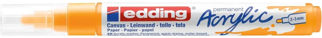 edding Acrylic Marker Medium - Zonnegeel