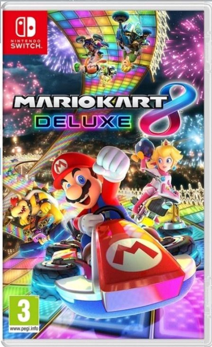 Mario Kart 8 Deluxe - EN/SE/DK/FI - Switch