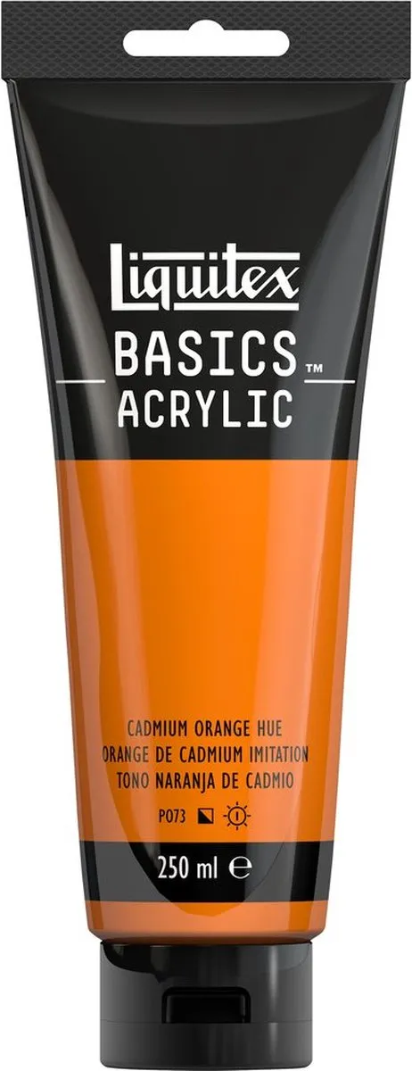 Liquitex Basics Acrylverf Cadmium Orange Hue 250ml