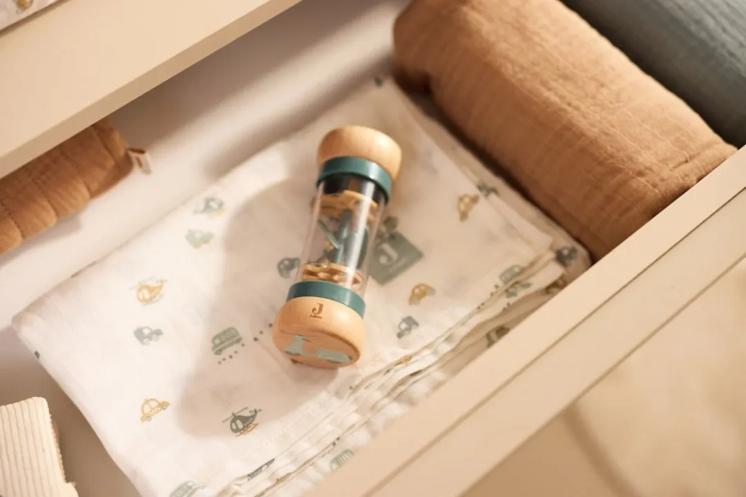Jollein Baby Houten Regenrammelaar On The Go