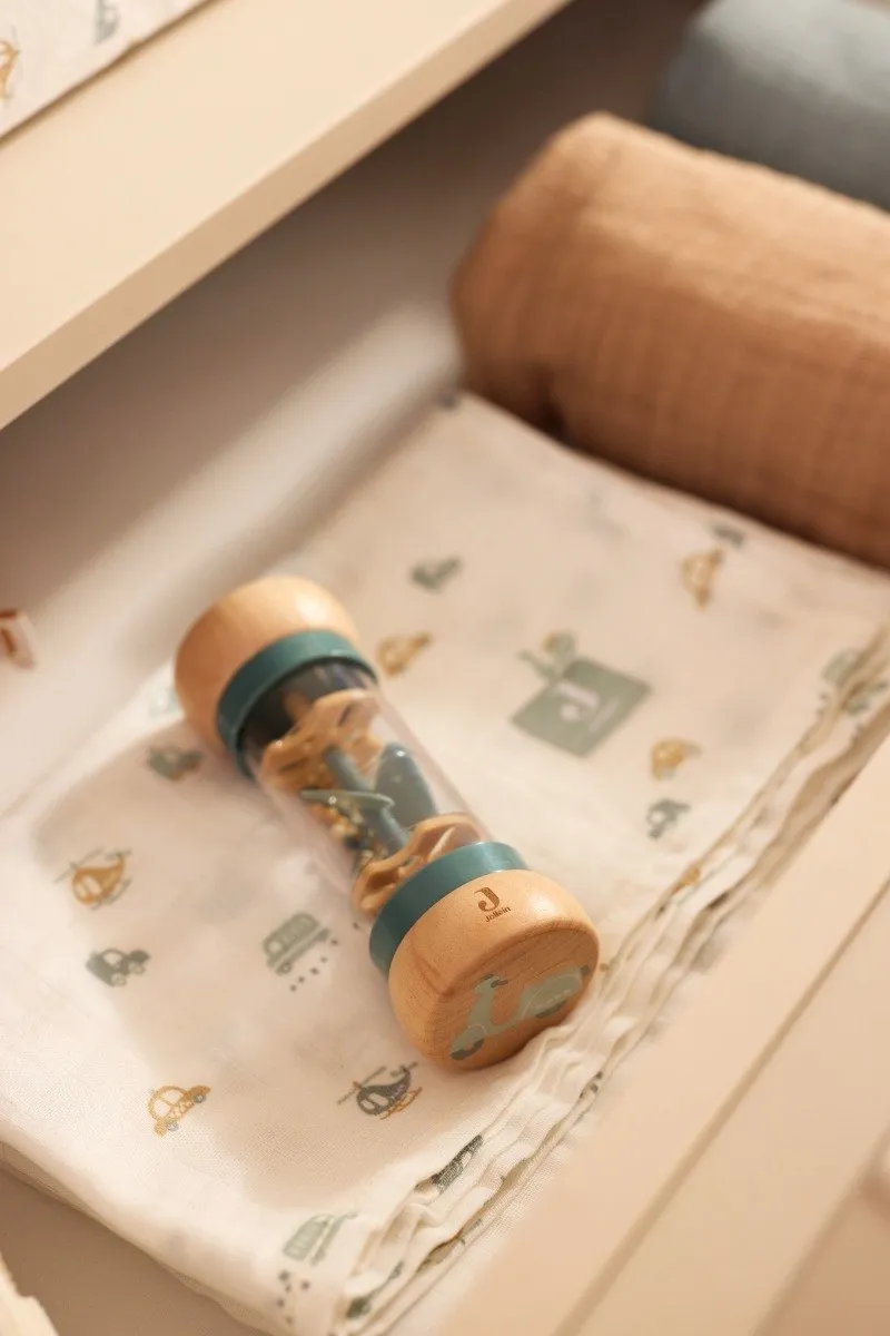 Jollein Baby Houten Regenrammelaar On The Go - afbeelding 6 van 6