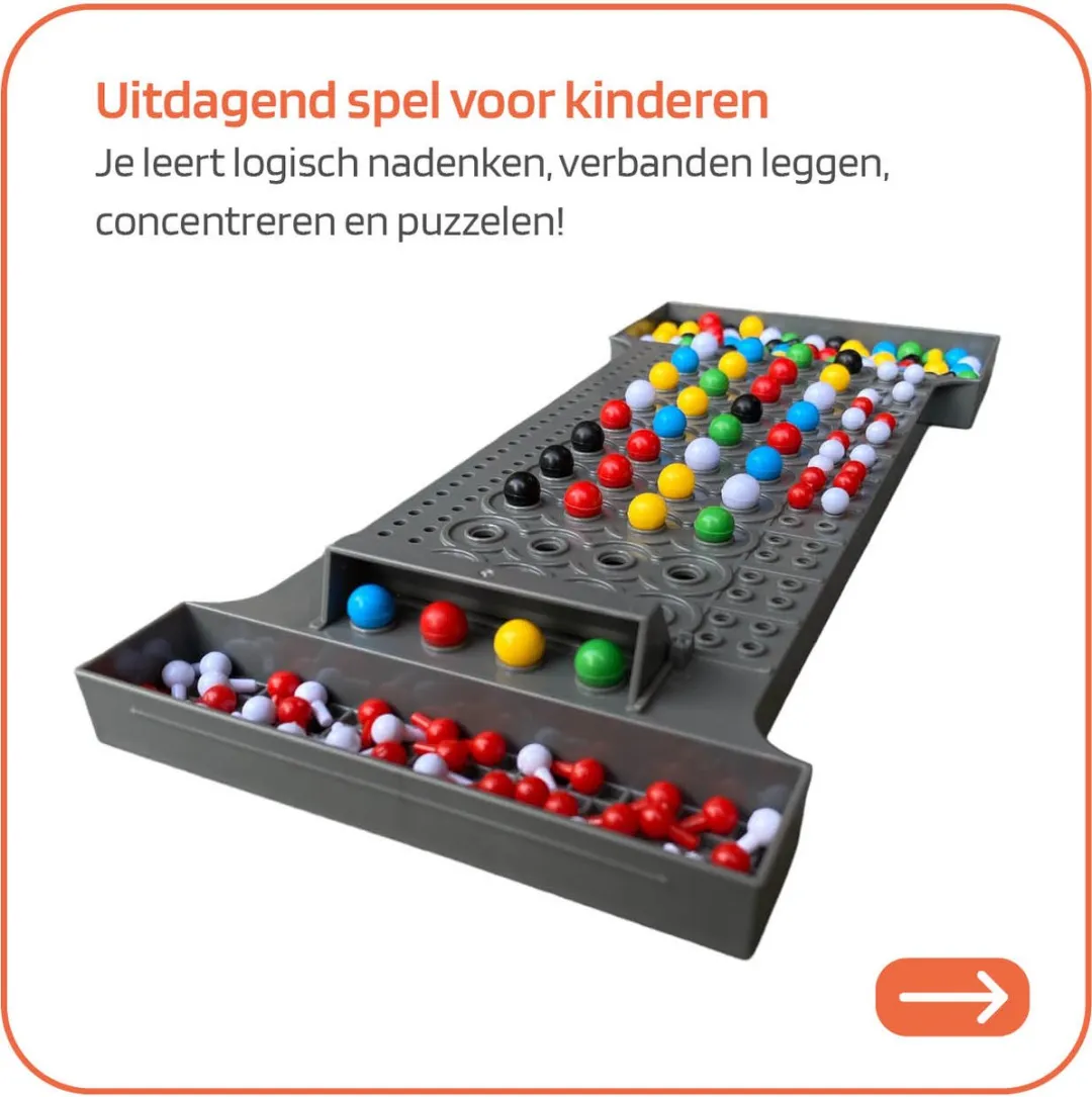 Jobber Toys Kraak de Code Bordspel - 2 Spelers