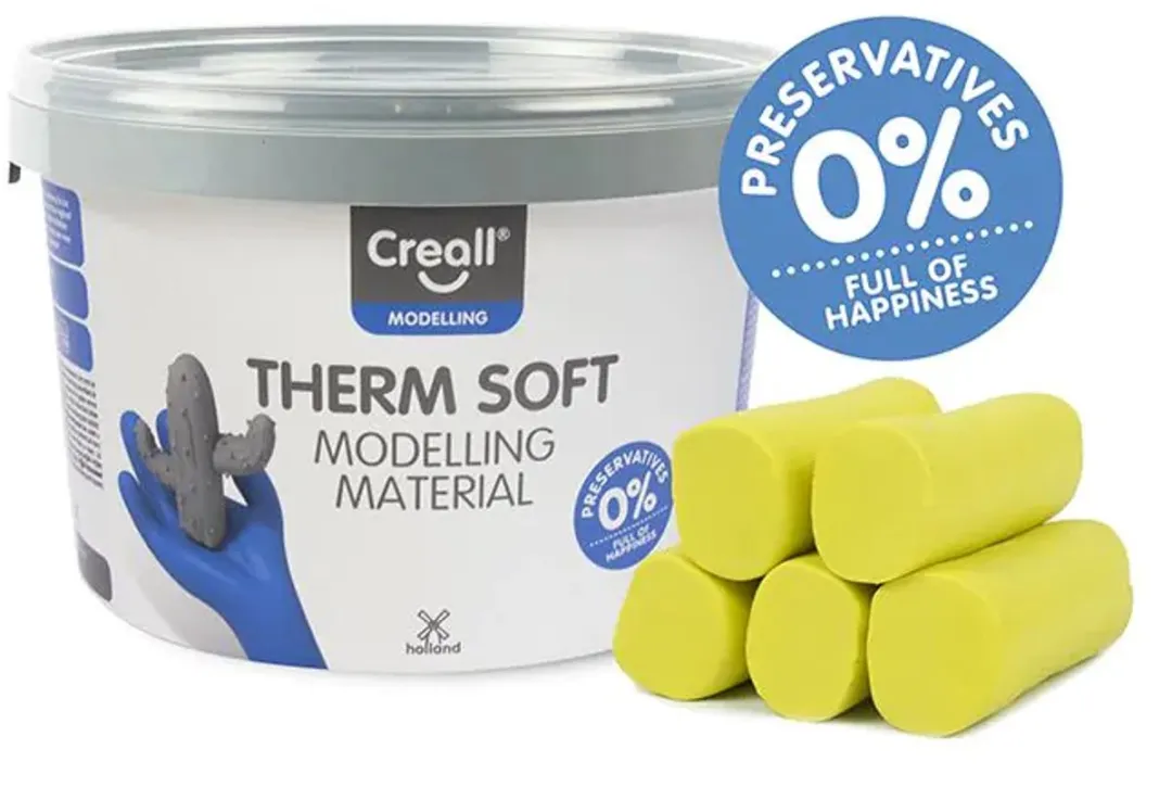 Creall Therm Klei - Geel - afbeelding 6 van 6