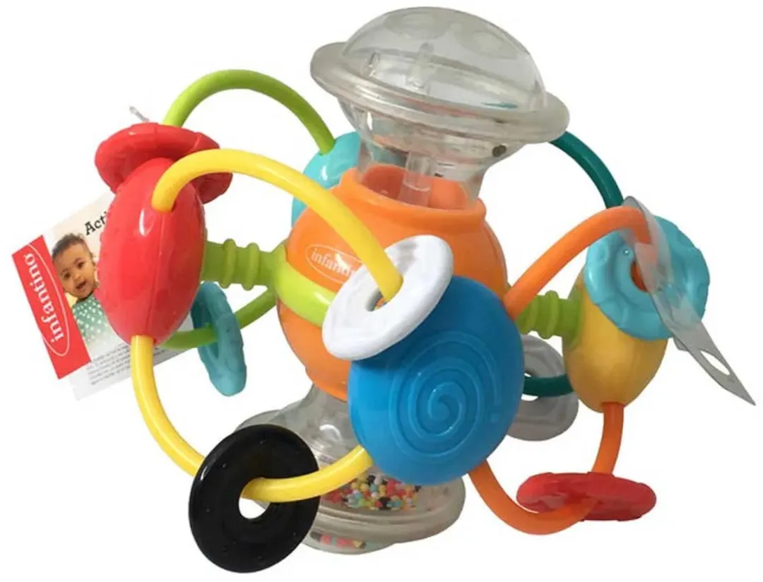 Infantino Magic Beads Activity Speelbal - Multicolor - afbeelding 2 van 6