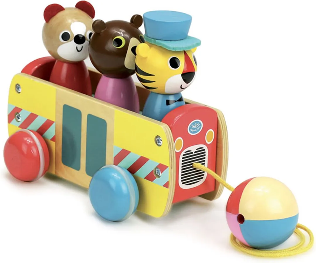 Vilac Houten Trein Trekspeeltje VI7736