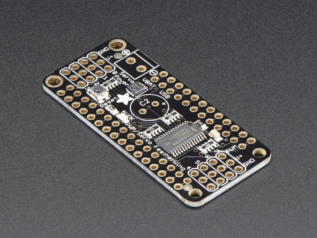 Adafruit 2928 8-Kanaals PWM/Servo FeatherWing - Meerkleurig